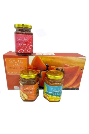 BOX 3 JARS 150GR SINGLE FRUIT